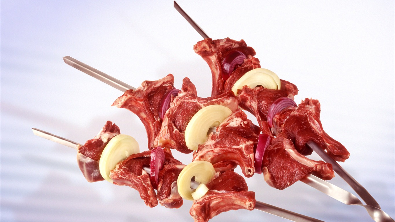 Delicious barbecue tapety (4) #10 - 1366x768