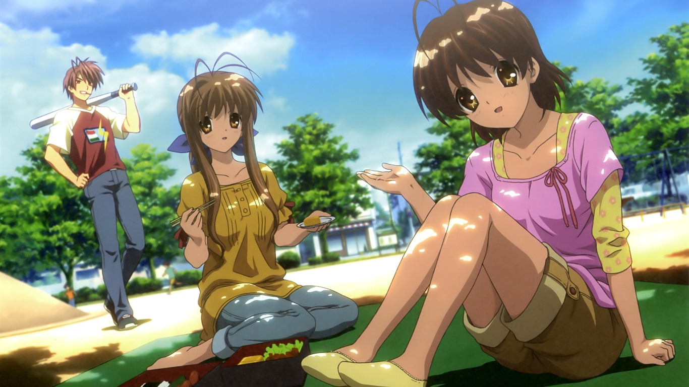動漫人物 壁紙(36) #15 - 1366x768