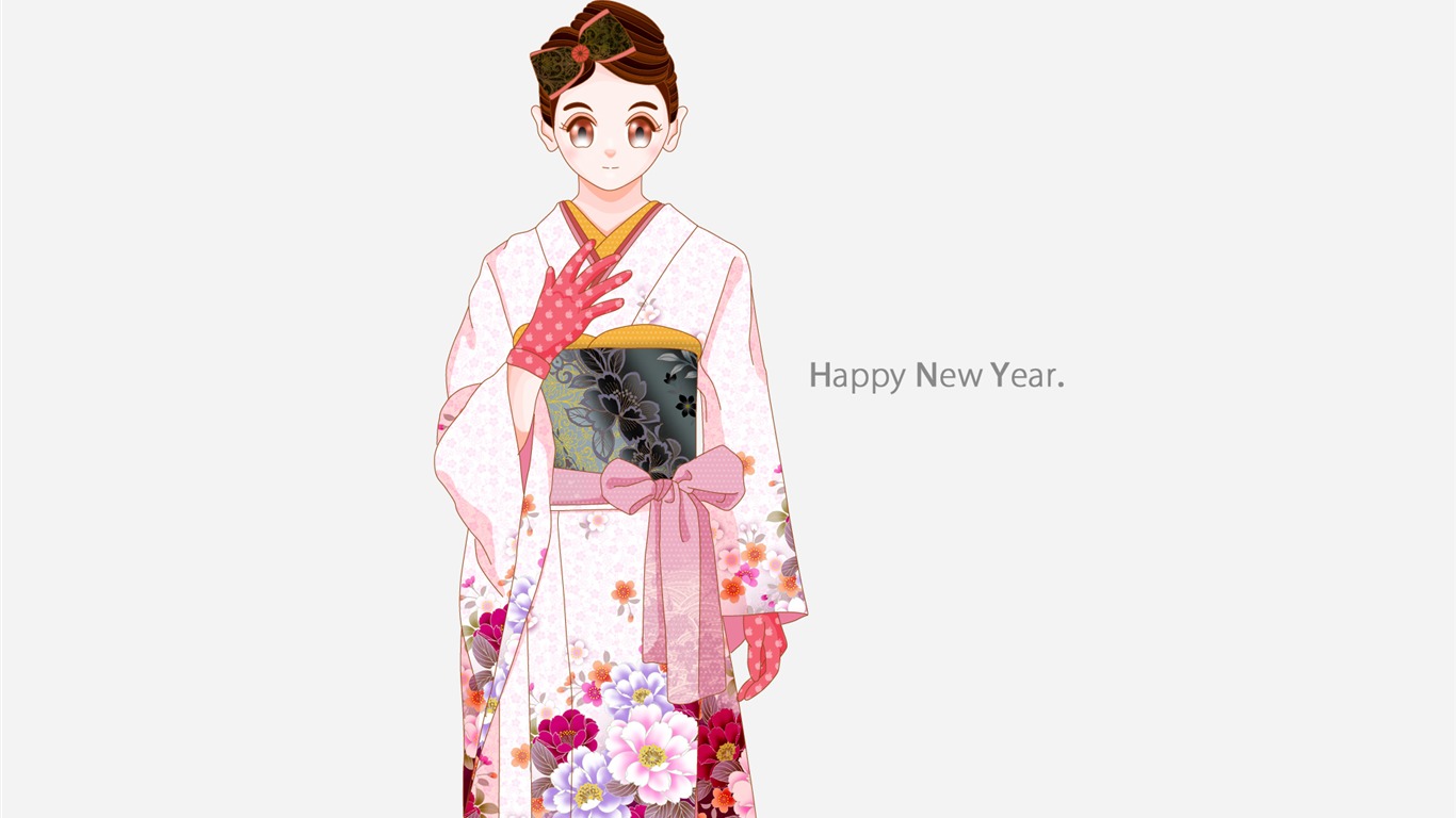 MAC女孩 壁紙(三) #7 - 1366x768