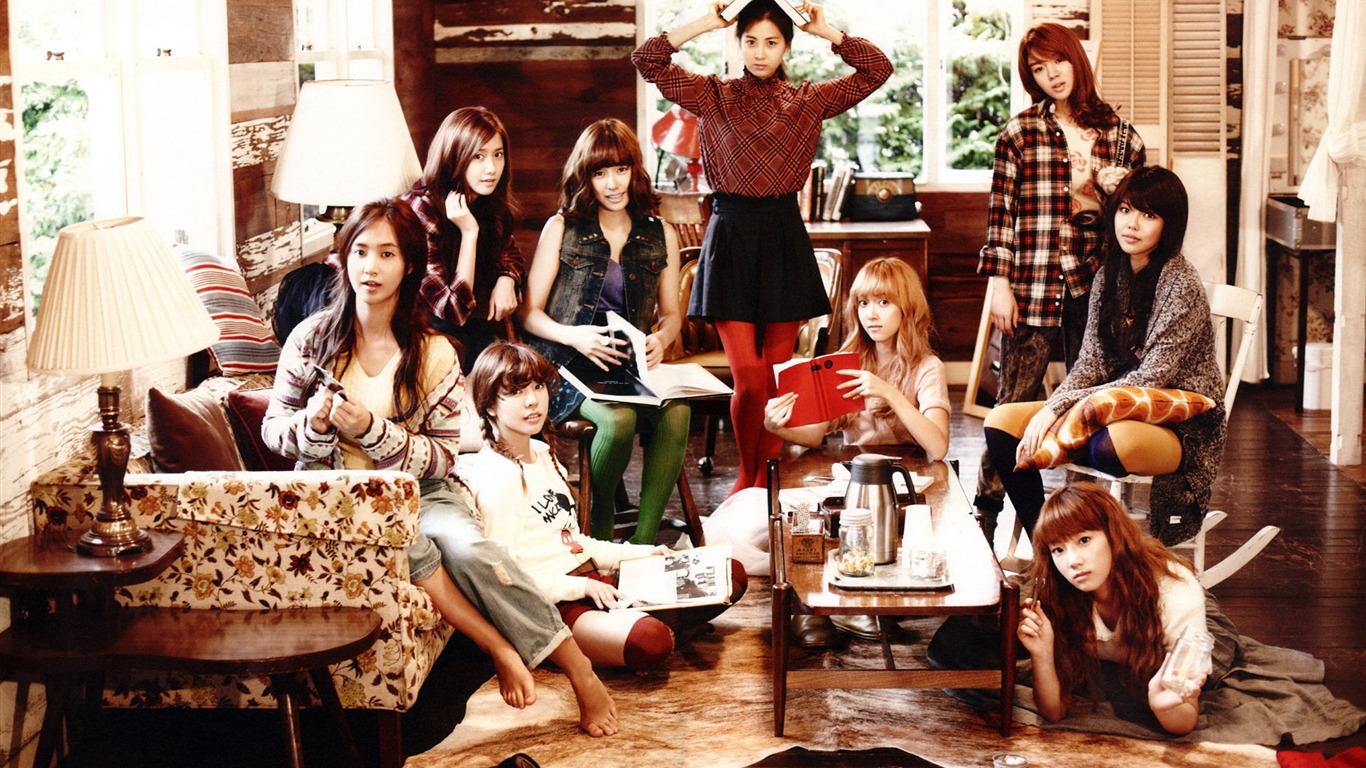 Girls Generation Wallpaper (6) #1 - 1366x768