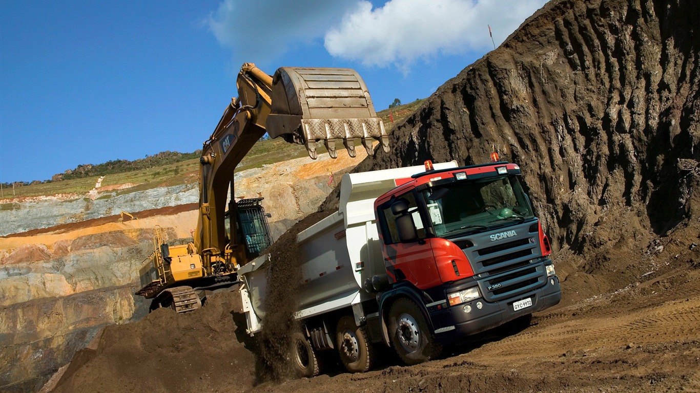 Truck卡車 壁紙專輯(三) #2 - 1366x768