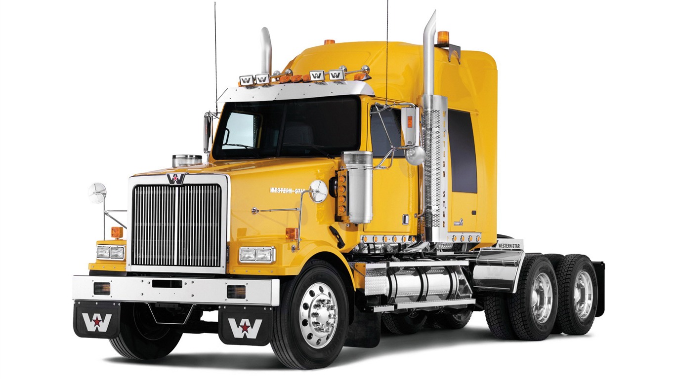 Truck wallpaper album (3) #7 - 1366x768
