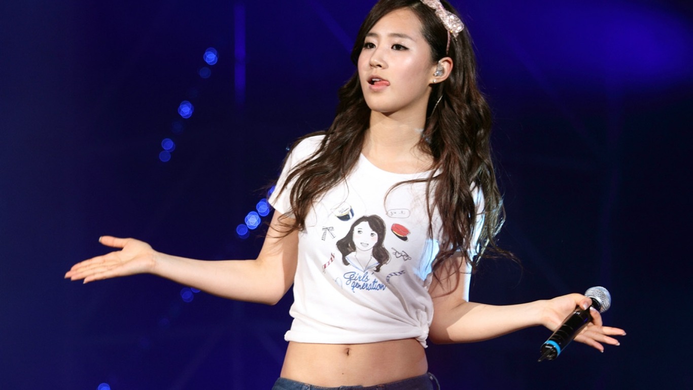 Girls Generation Konzert Wallpaper (2) #12 - 1366x768