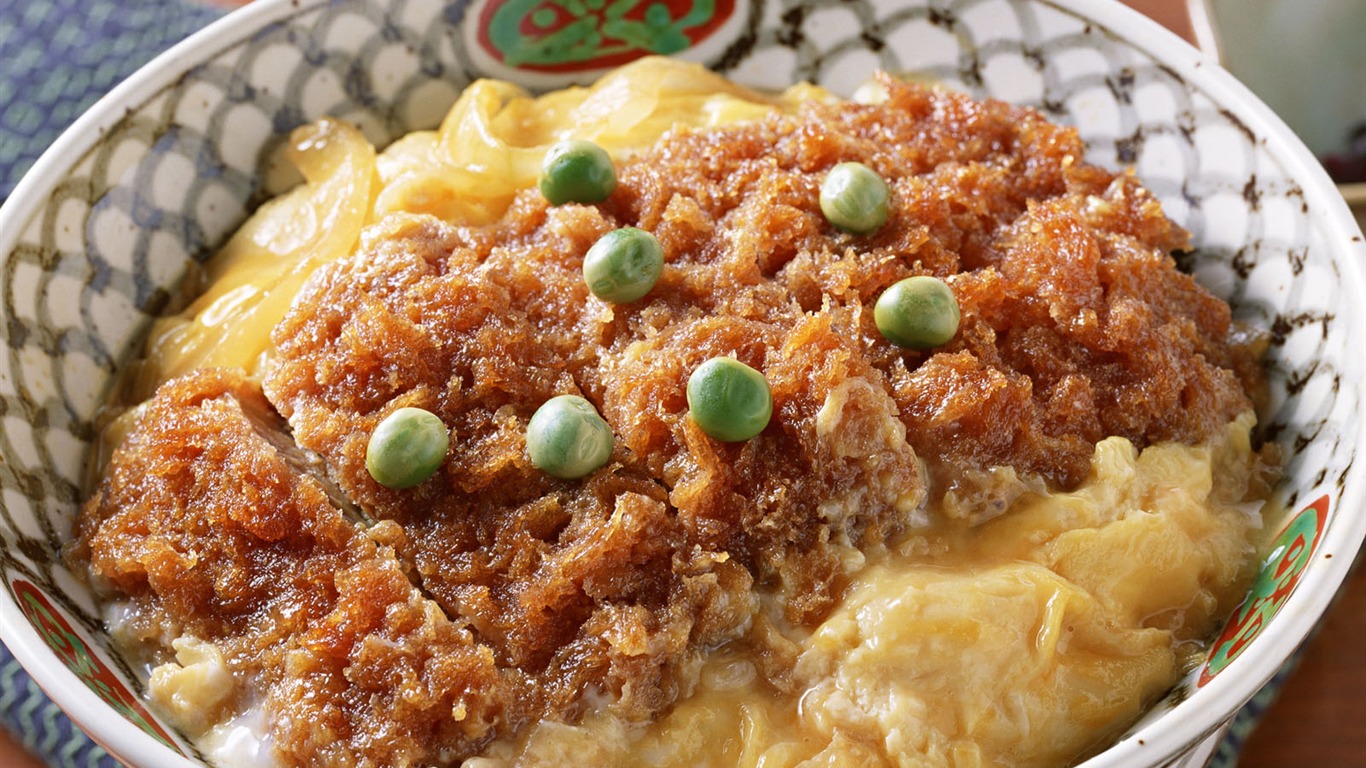 Gourmet večeře tapety (13) #15 - 1366x768