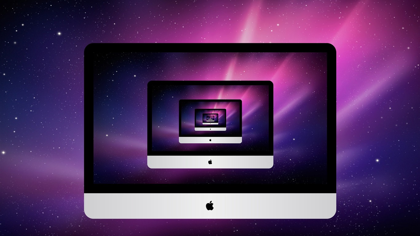 Apple theme wallpaper album (36) #1 - 1366x768