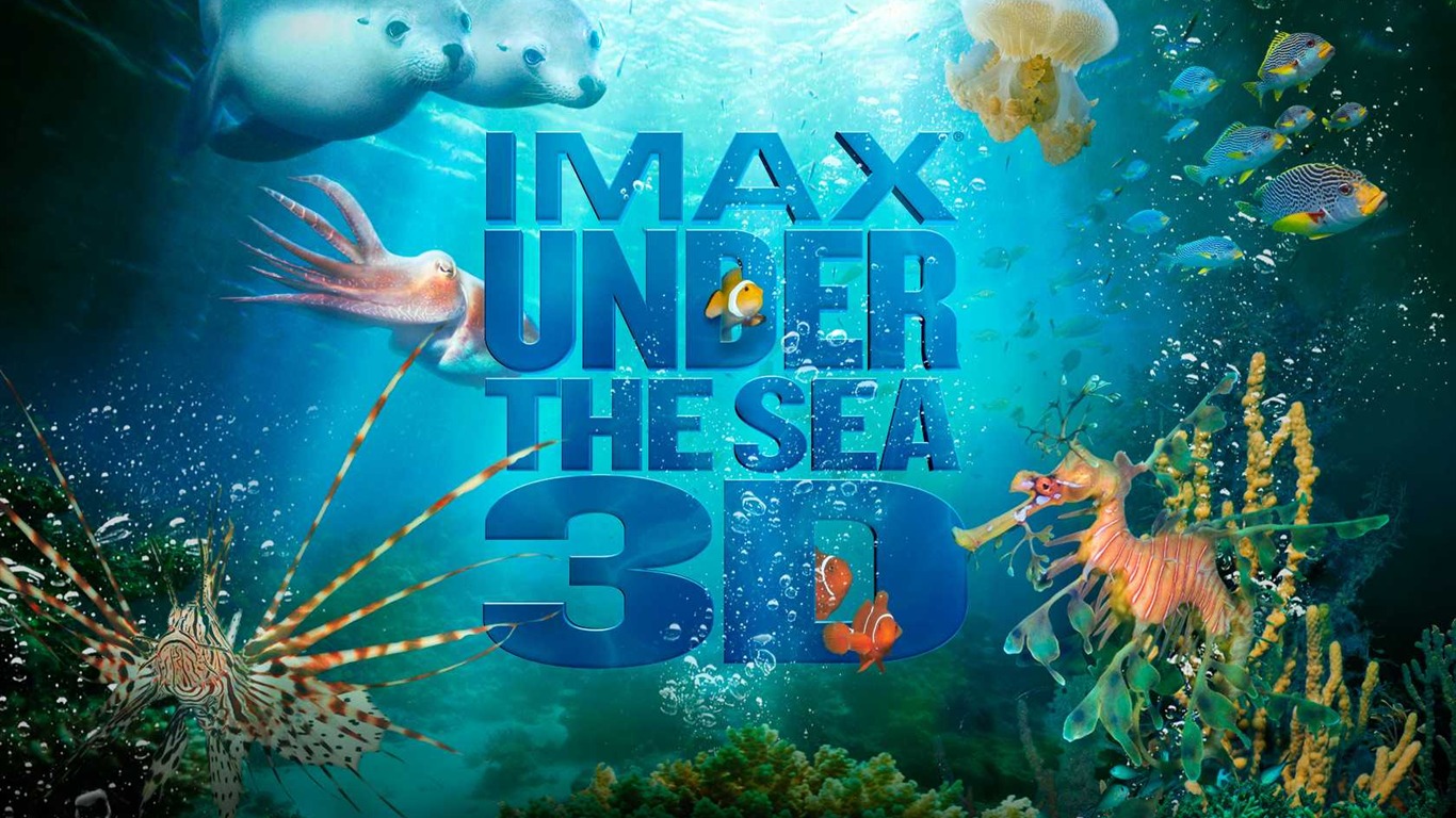 Under the Sea 3D 海底世界3D 高清壁紙 #48 - 1366x768