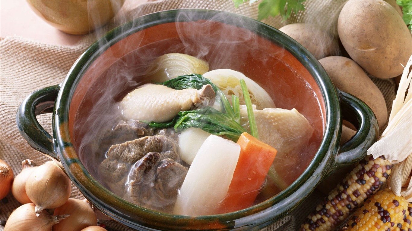 美食大餐 壁紙(14) #11 - 1366x768