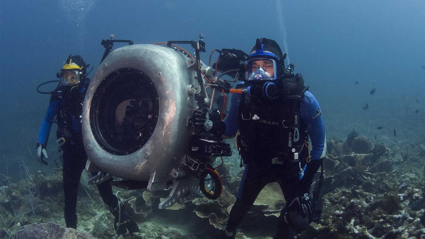 Under the Sea 3D 海底世界3D 高清壁紙 #5 - 1366x768