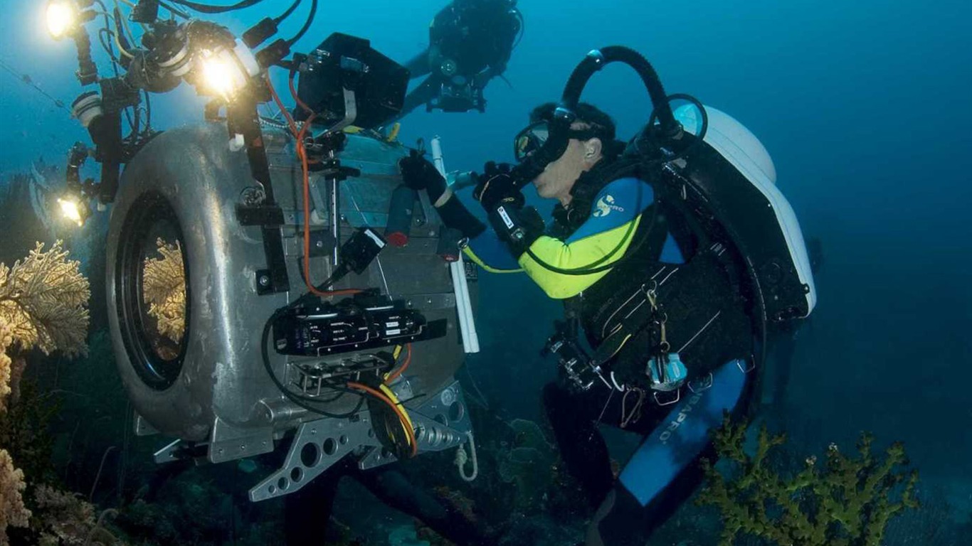 Under the Sea 3D 海底世界3D 高清壁紙 #18 - 1366x768