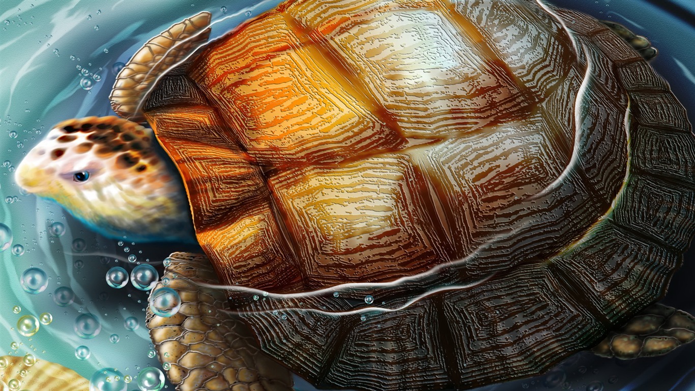 動物寬屏壁紙合集 (21) #5 - 1366x768