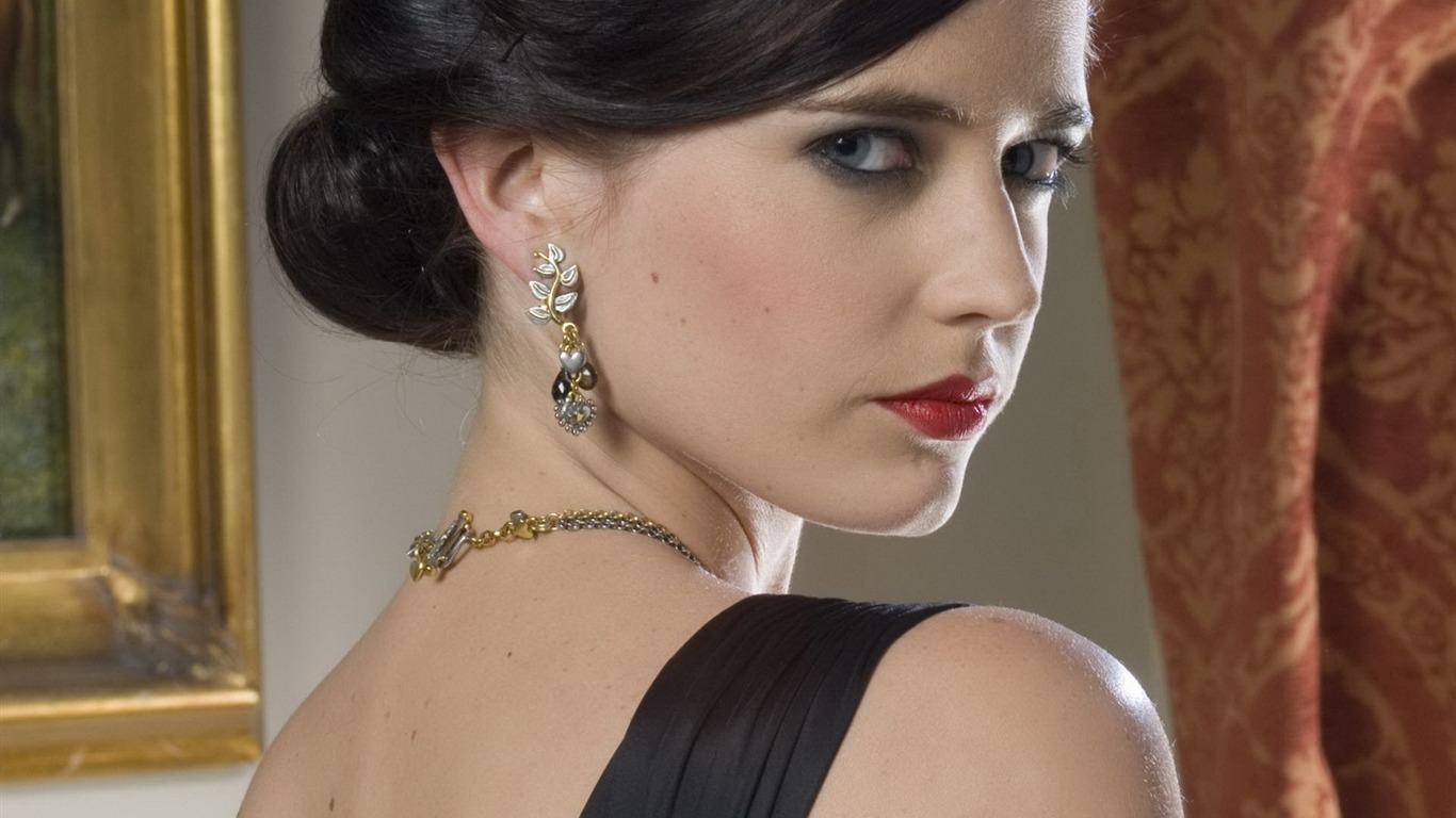 Eva Green 愛娃·格林 美女壁紙 #14 - 1366x768