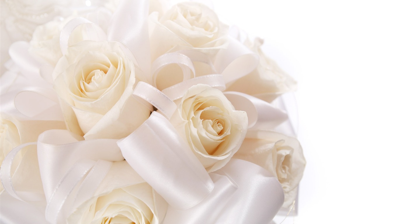 Hochzeiten und Blumen Wallpaper (1) #4 - 1366x768