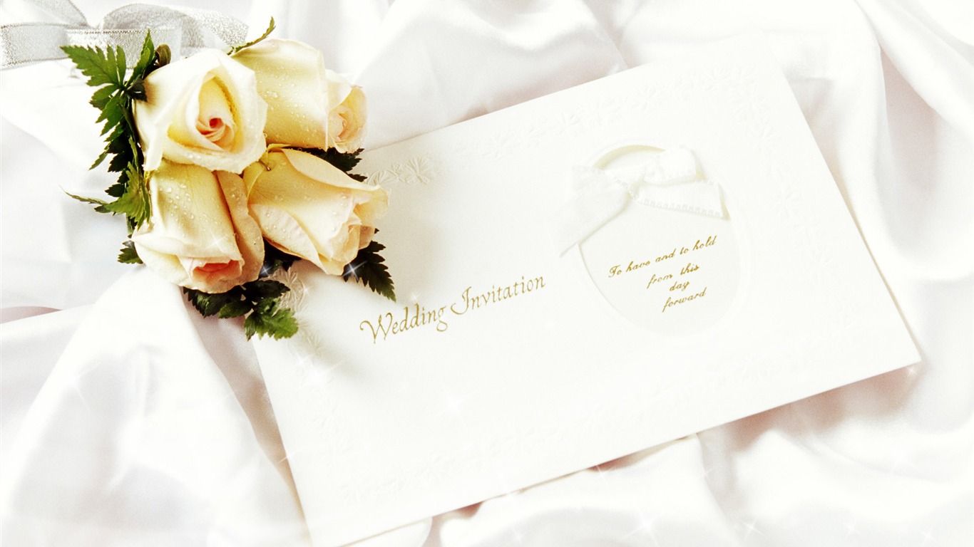 Hochzeiten und Blumen Wallpaper (1) #6 - 1366x768