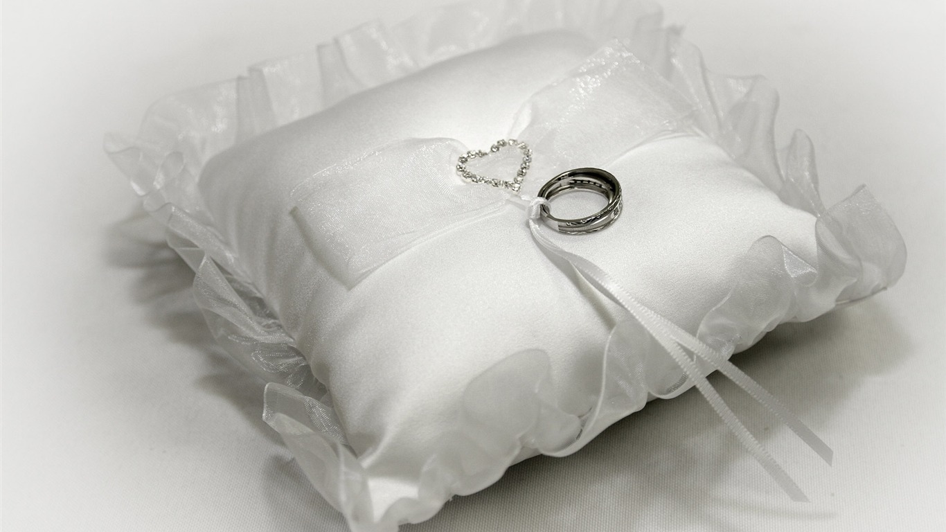 Свадьбы и свадебные кольца обои (1) #10 - 1366x768