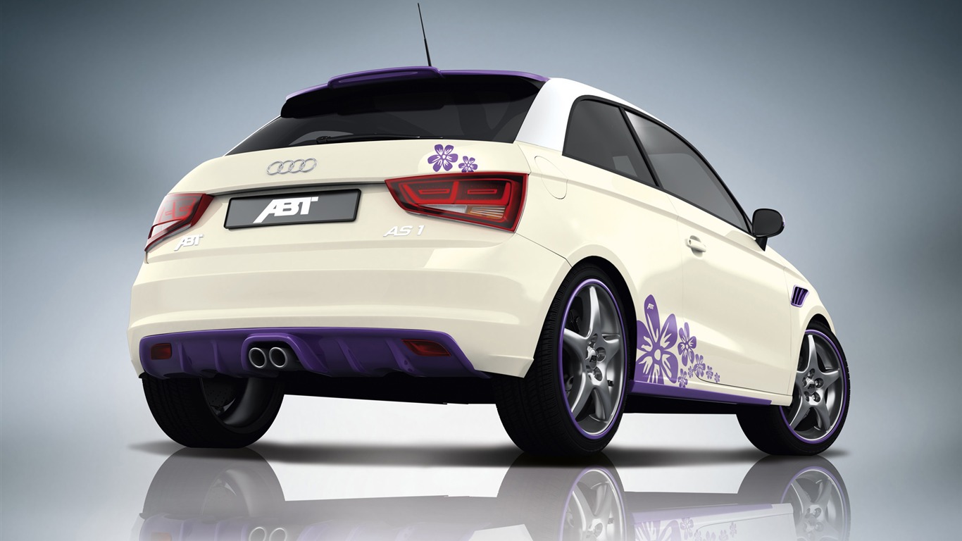 ABT Audi A1 - 2010 HD wallpaper #2 - 1366x768