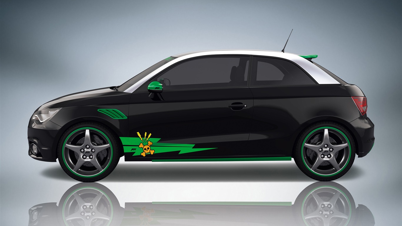 ABT Audi A1 - 2010 HD wallpaper #8 - 1366x768