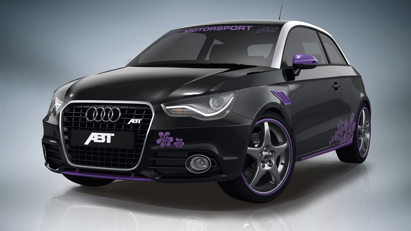 ABT Audi A1 - 2010 HD wallpaper #13 - 1366x768