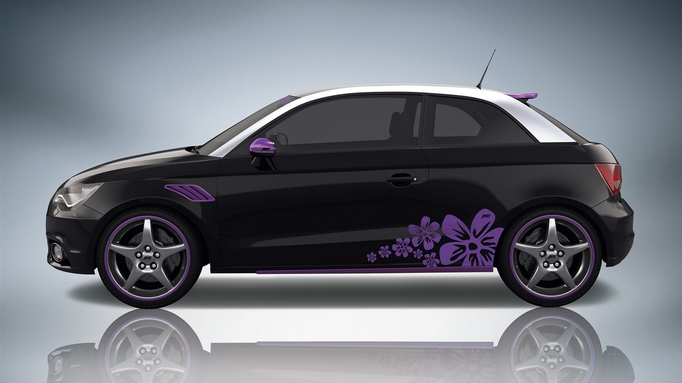 ABT Audi A1 - 2010 HD wallpaper #16 - 1366x768
