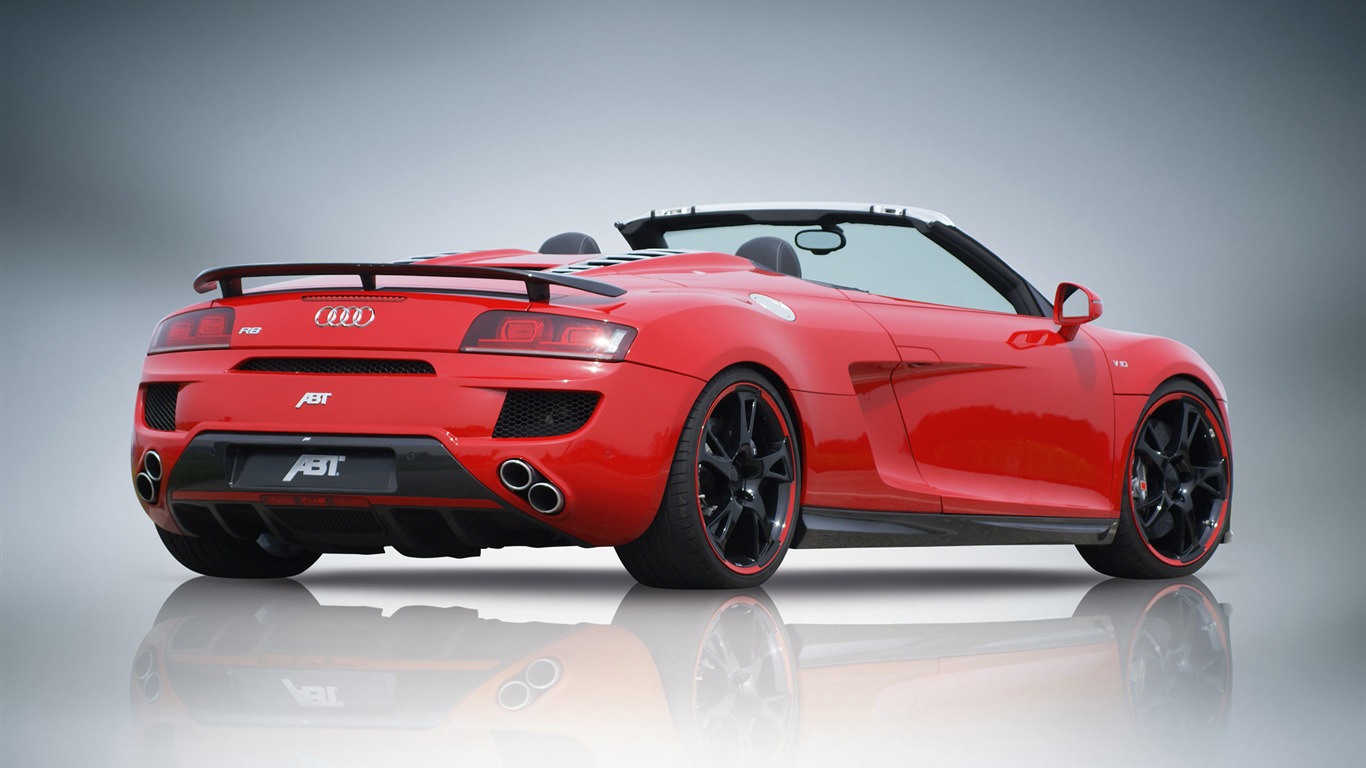 ABT Audi R8 Spyder - 2010 fondo de pantalla HD #8 - 1366x768