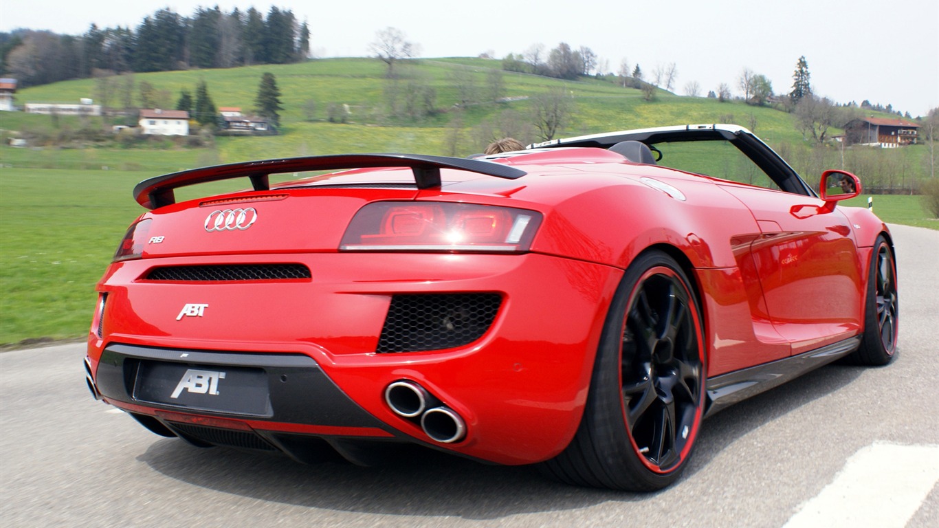 ABT Audi R8 Spyder - 2010 高清壁紙 #12 - 1366x768