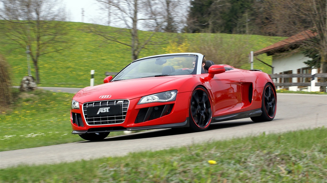 ABT Audi R8 Spyder - 2010 高清壁纸13 - 1366x768