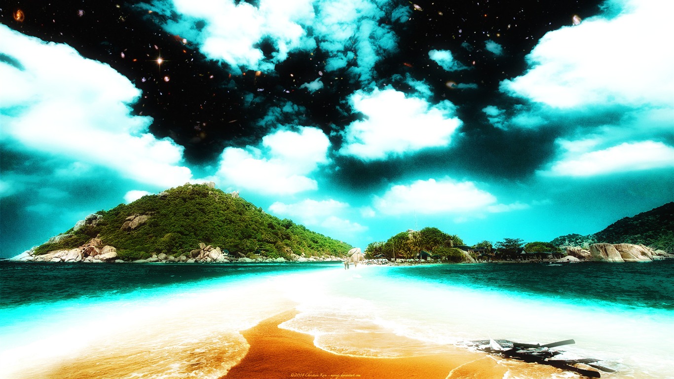 風光合集壁紙(40) #1 - 1366x768