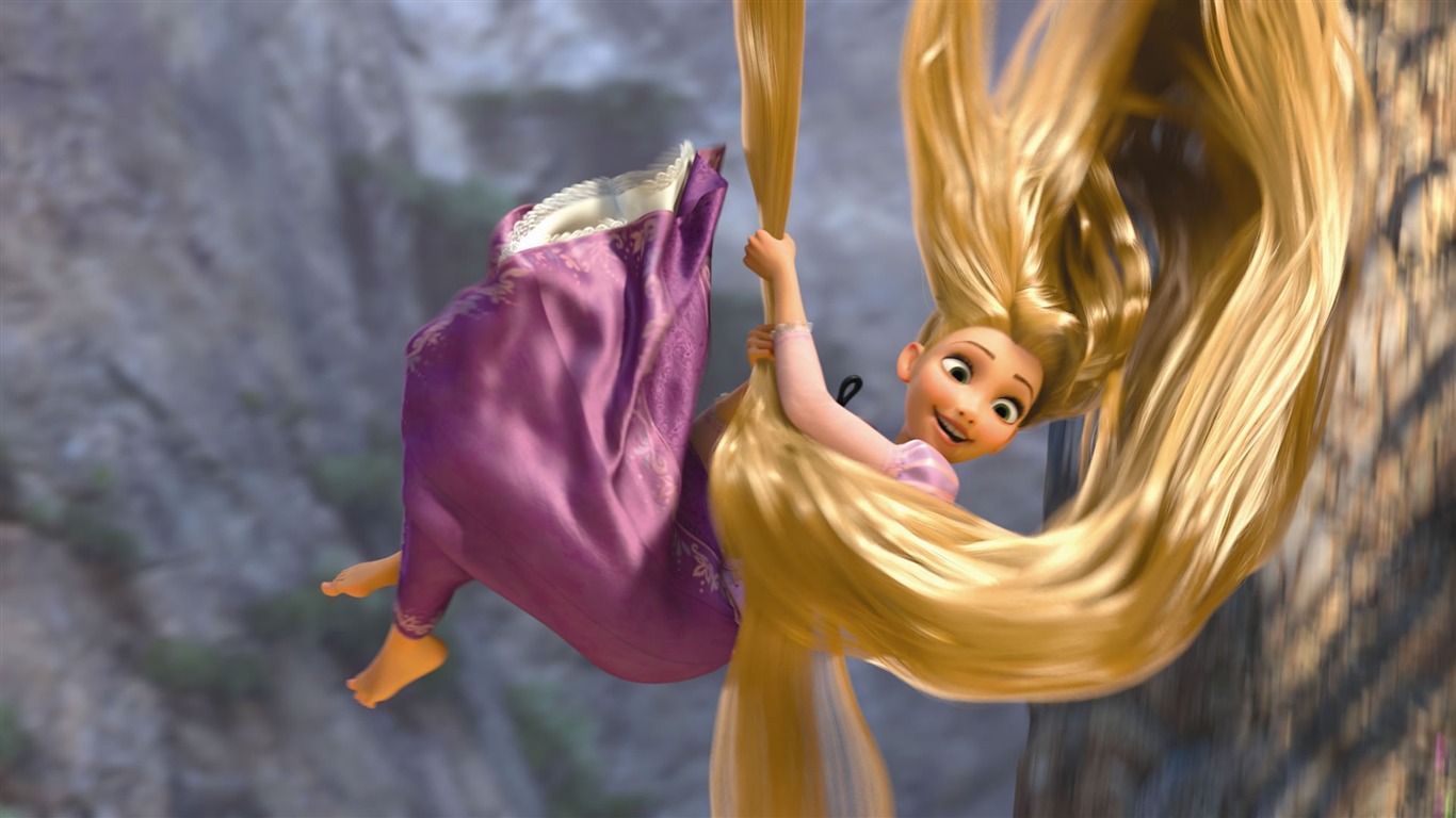 Tangled 長發公主 高清壁紙 #5 - 1366x768