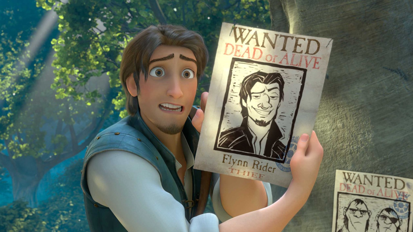 Tangled 長發公主 高清壁紙 #8 - 1366x768