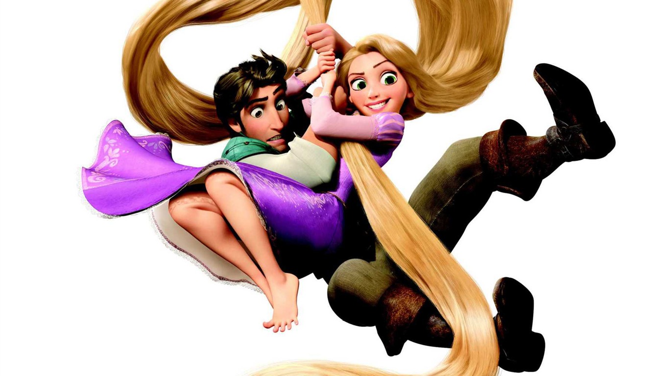 Tangled 長發公主 高清壁紙 #14 - 1366x768