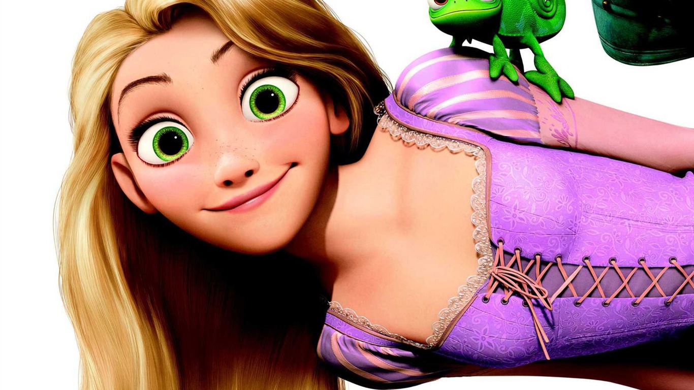 Tangled 長發公主 高清壁紙 #15 - 1366x768