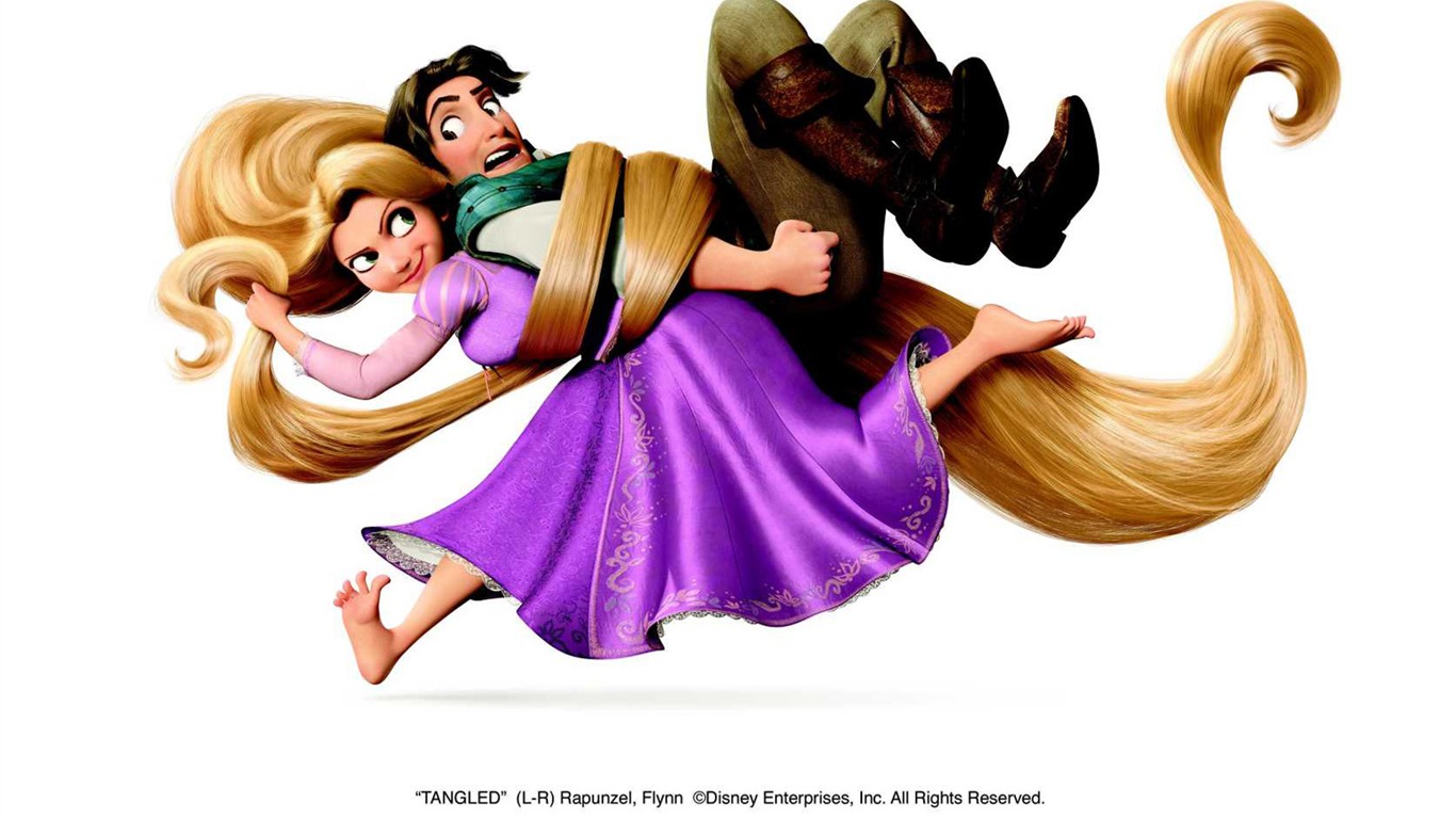 Tangled 長發公主 高清壁紙 #18 - 1366x768