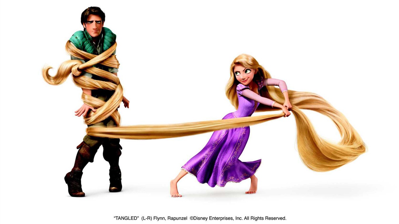 Tangled 長發公主 高清壁紙 #23 - 1366x768