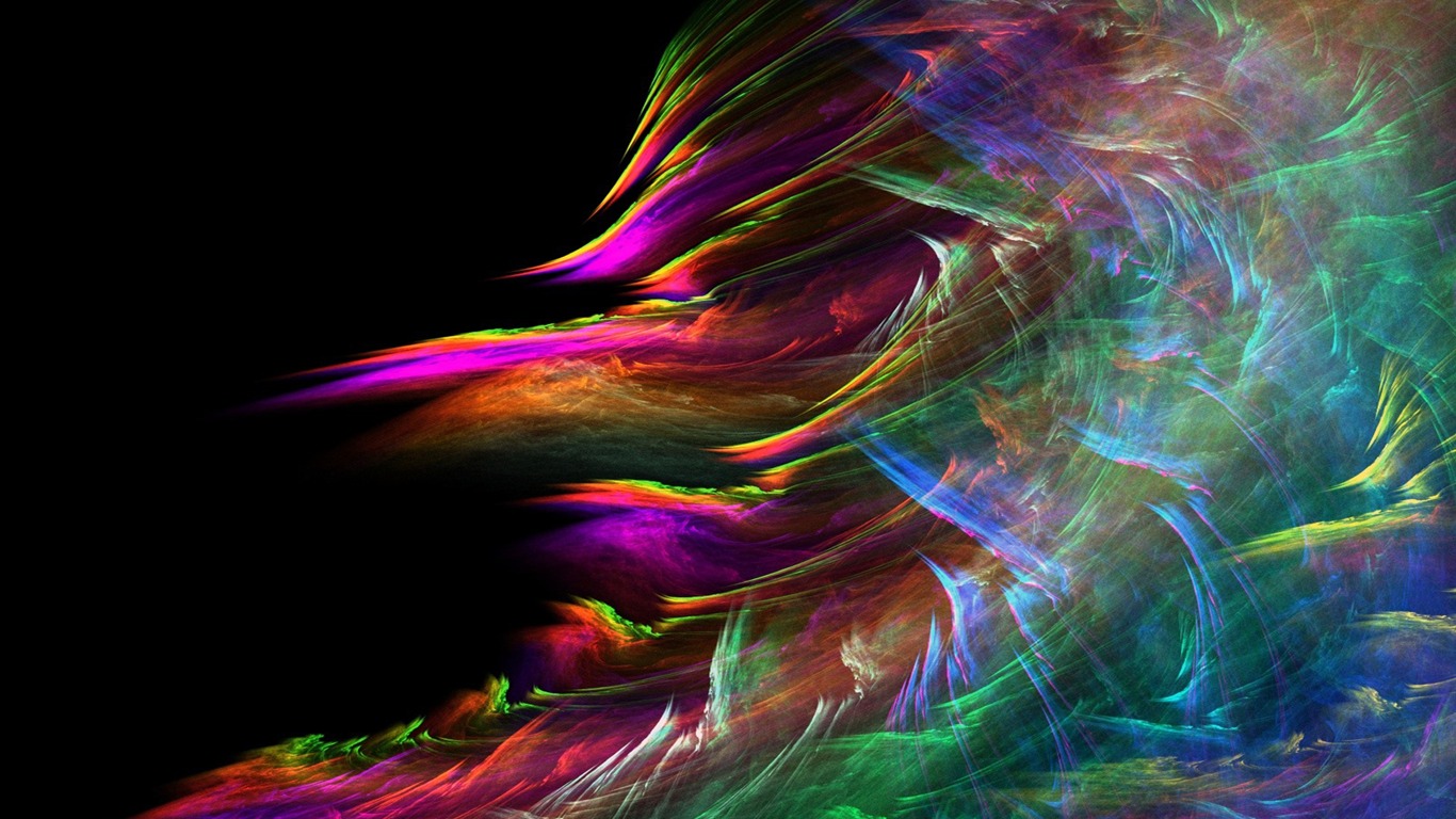 Jasné barvy pozadí tapetu (23) #19 - 1366x768