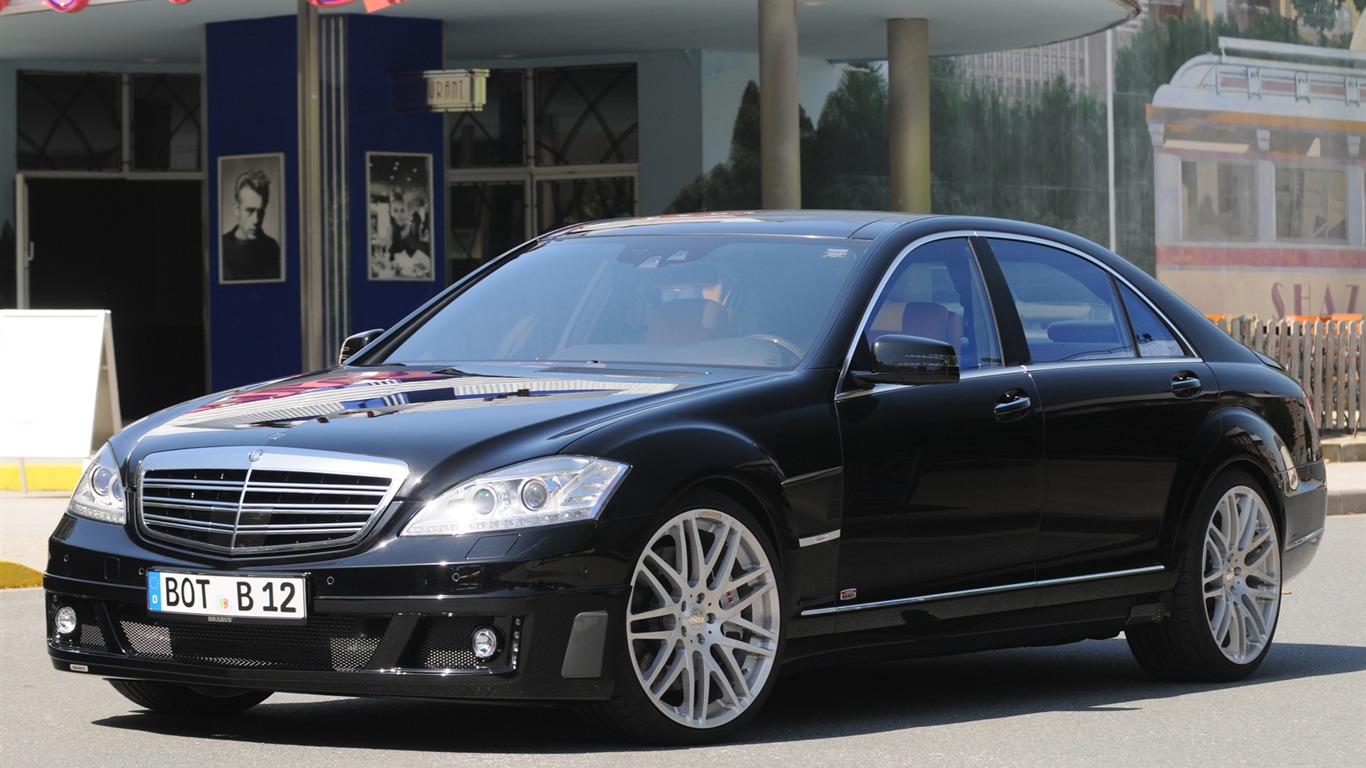 Brabus iBusiness Mercedes-Benz S-class w221 - 2010 高清壁紙 #2 - 1366x768