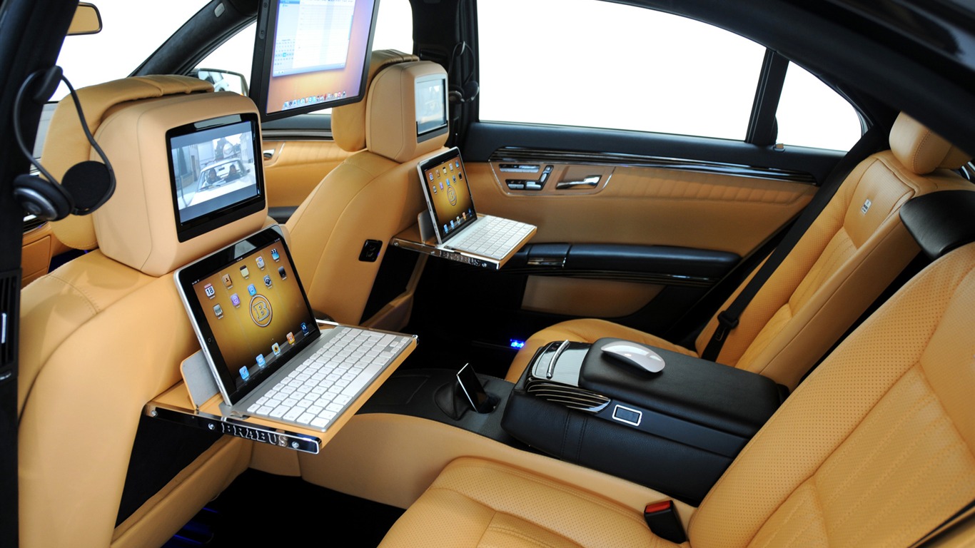 Brabus iBusiness Mercedes-Benz S-class w221 - 2010 高清壁紙 #11 - 1366x768
