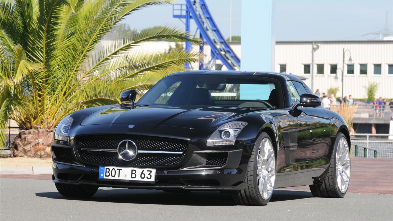 Brabus Mercedes-Benz SLS AMG - 2010 HD wallpaper #1 - 1366x768