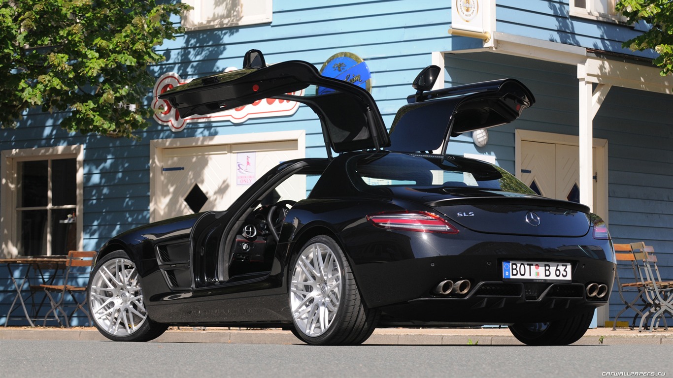 Brabus Mercedes-Benz SLS AMG - 2010 HD wallpaper #6 - 1366x768