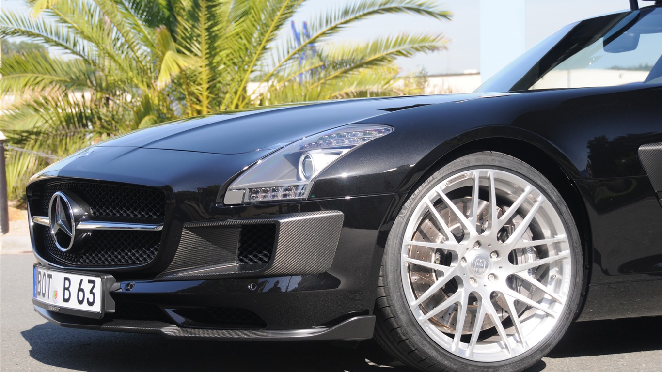 Brabus Mercedes-Benz SLS AMG - 2010 HD wallpaper #7 - 1366x768