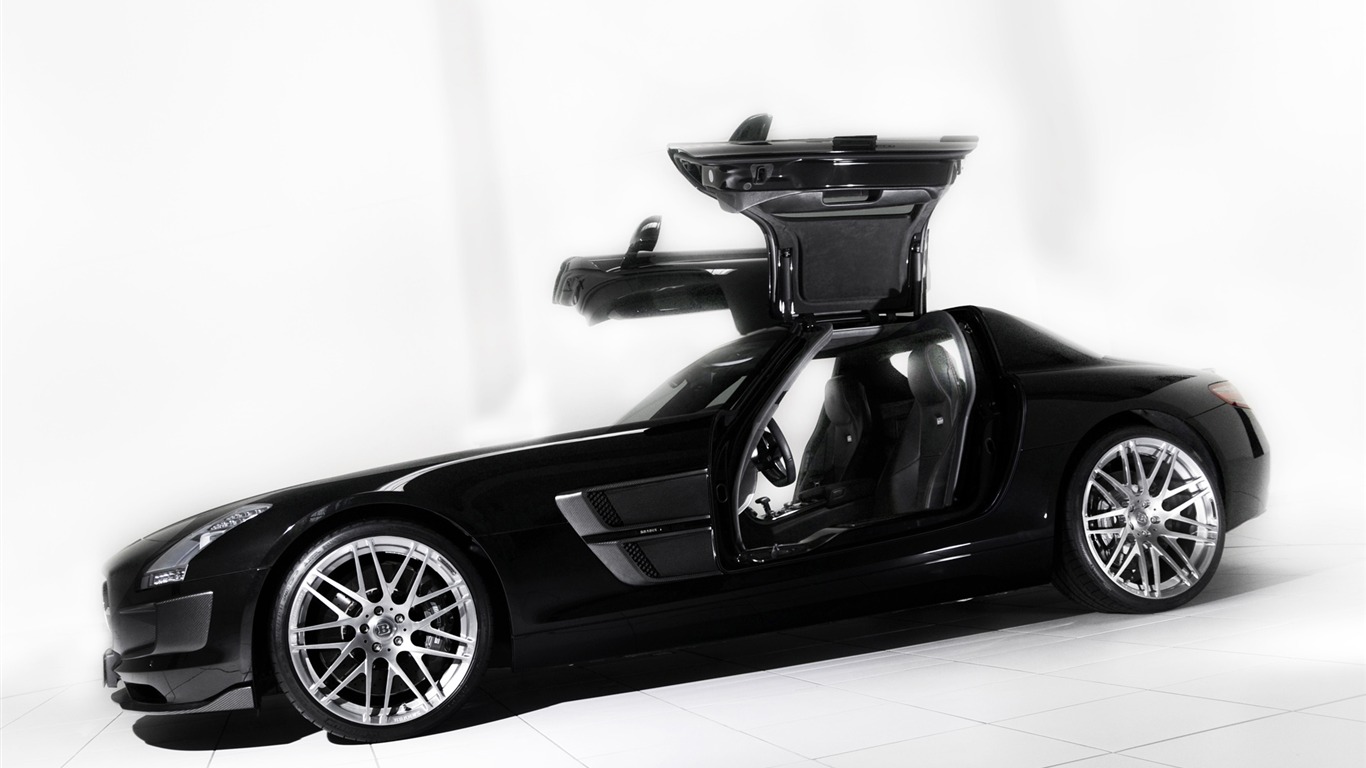 Brabus Mercedes-Benz SLS AMG - 2010 HD wallpaper #12 - 1366x768