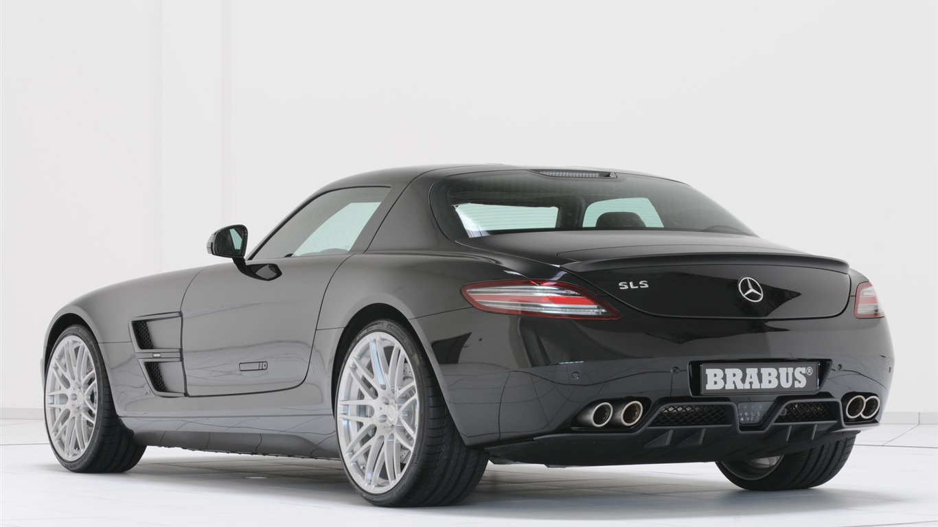 Brabus 벤츠 AMG 뒷좌석 SLS - 2010의 HD 벽지 #13 - 1366x768