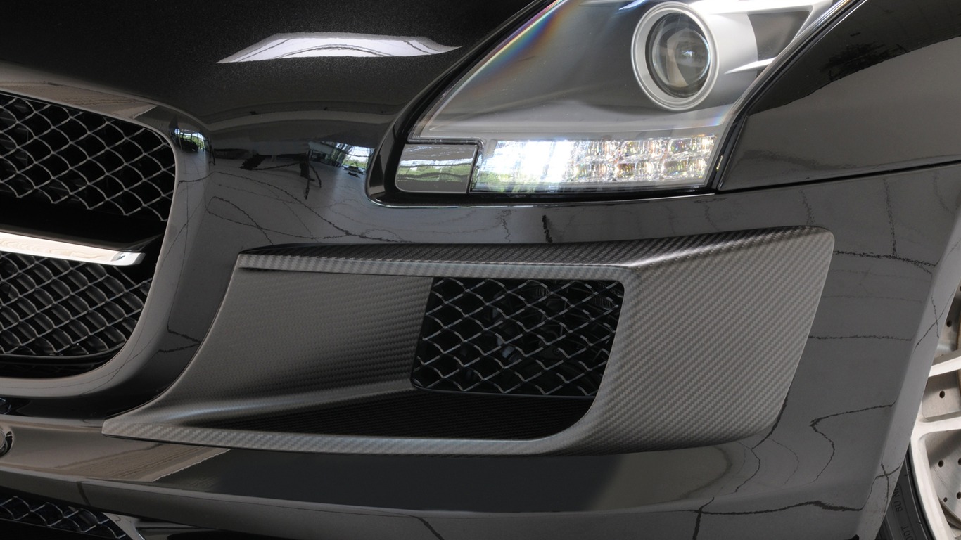 Brabus 벤츠 AMG 뒷좌석 SLS - 2010의 HD 벽지 #18 - 1366x768