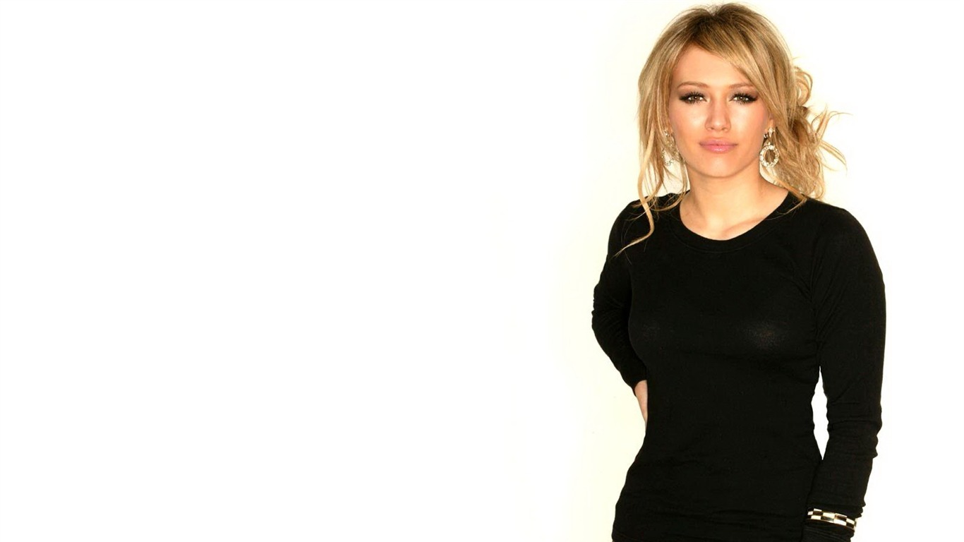 Hilary Duff hermoso fondo de pantalla (2) #10 - 1366x768