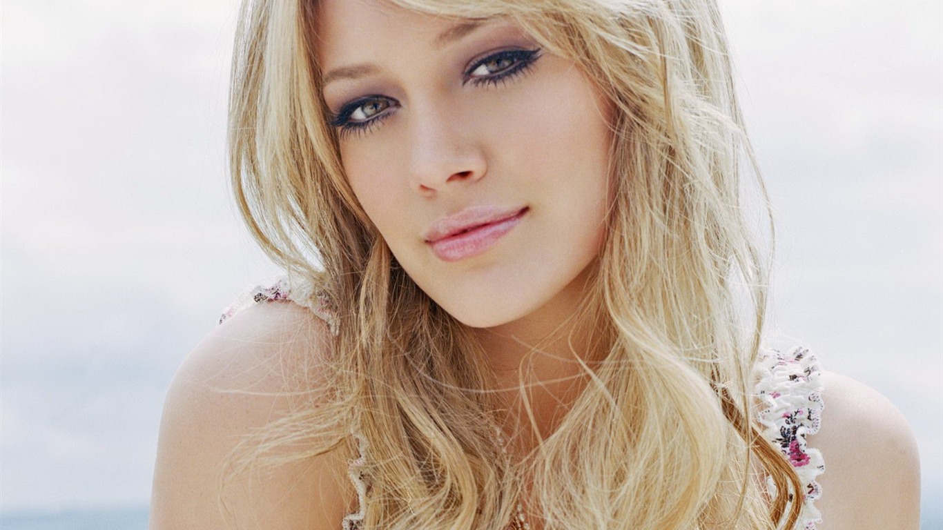 Hilary Duff krásnou tapetu (2) #16 - 1366x768