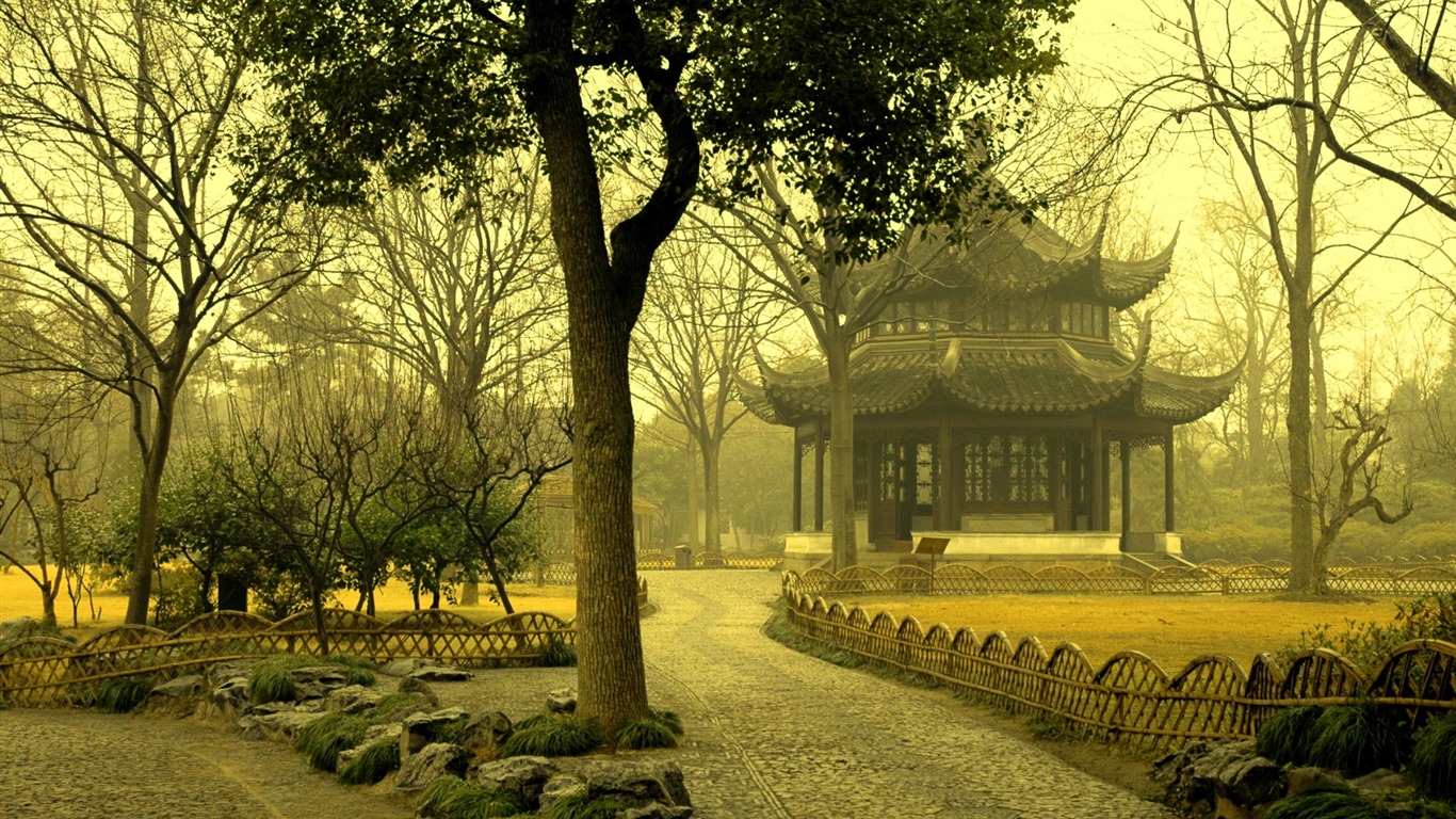 風光合集壁紙(41) #4 - 1366x768