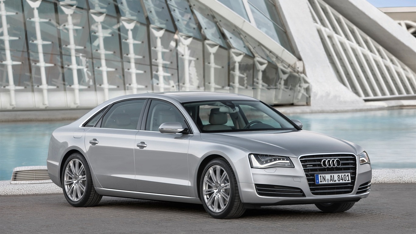 Audi A8 L 3.0 TFSI Quattro - 2010 高清壁紙 #1 - 1366x768
