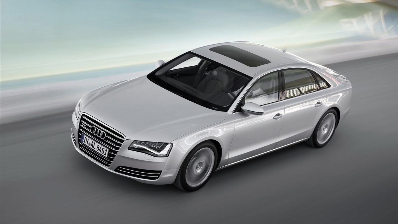 Audi A8 L 3.0 TFSI Quattro - 2010 高清壁纸2 - 1366x768