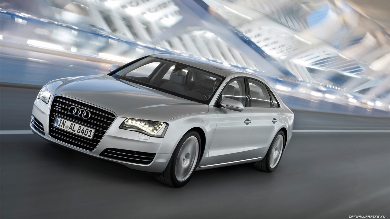 Audi A8 L 3.0 TFSI Quattro - 2010 高清壁紙 #3 - 1366x768