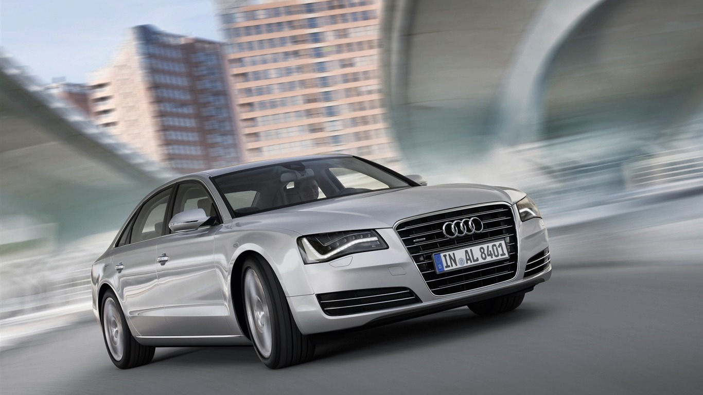 Audi A8 L 3,0 TFSI Quattro - 2010 HD tapetu #5 - 1366x768