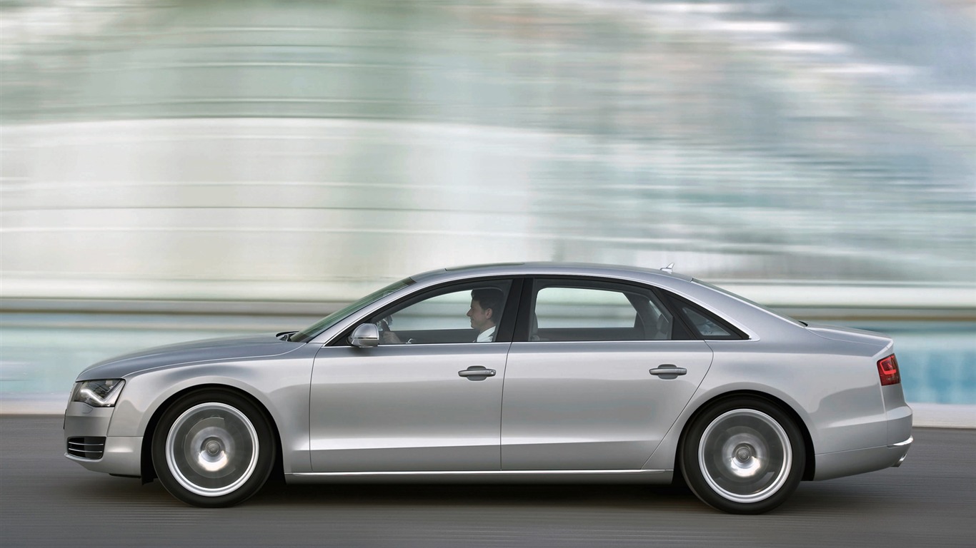 Audi A8 L 3.0 TFSI Quattro - 2010 高清壁紙 #8 - 1366x768