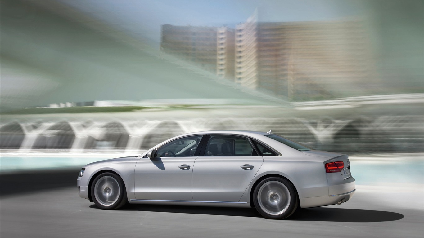 Audi A8 L 3,0 TFSI Quattro - 2010 HD tapetu #9 - 1366x768